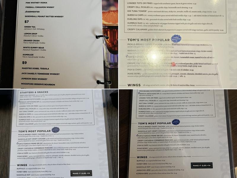 Tom's Watch Bar, Sacramento Menu, Reviews (85), Photos Restaurantji