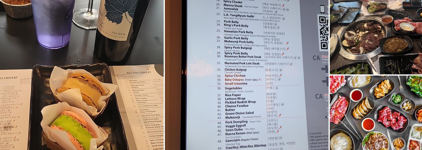 Manna BBQ Menu