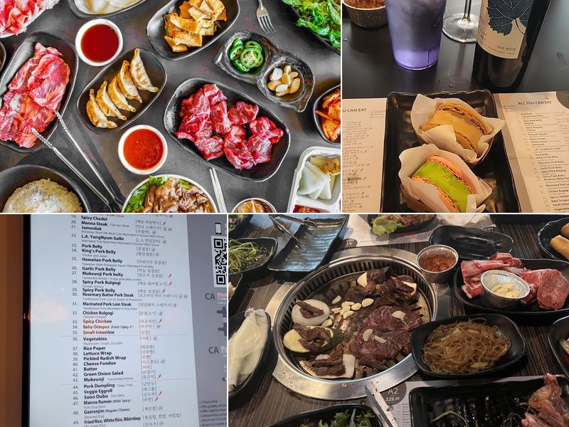Manna BBQ Menu