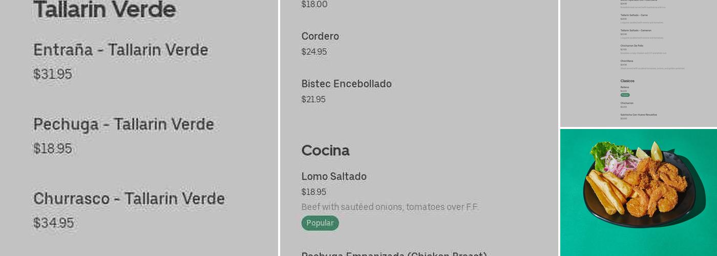Sol Boulevard Menu