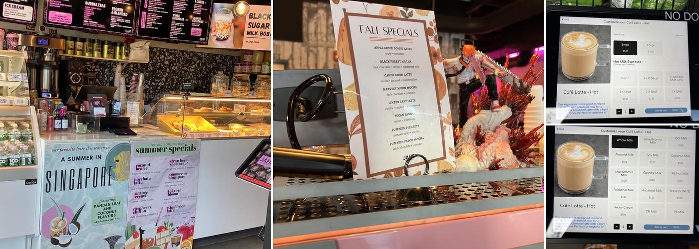 Jaho Coffee Roaster & Wine Bar Menu