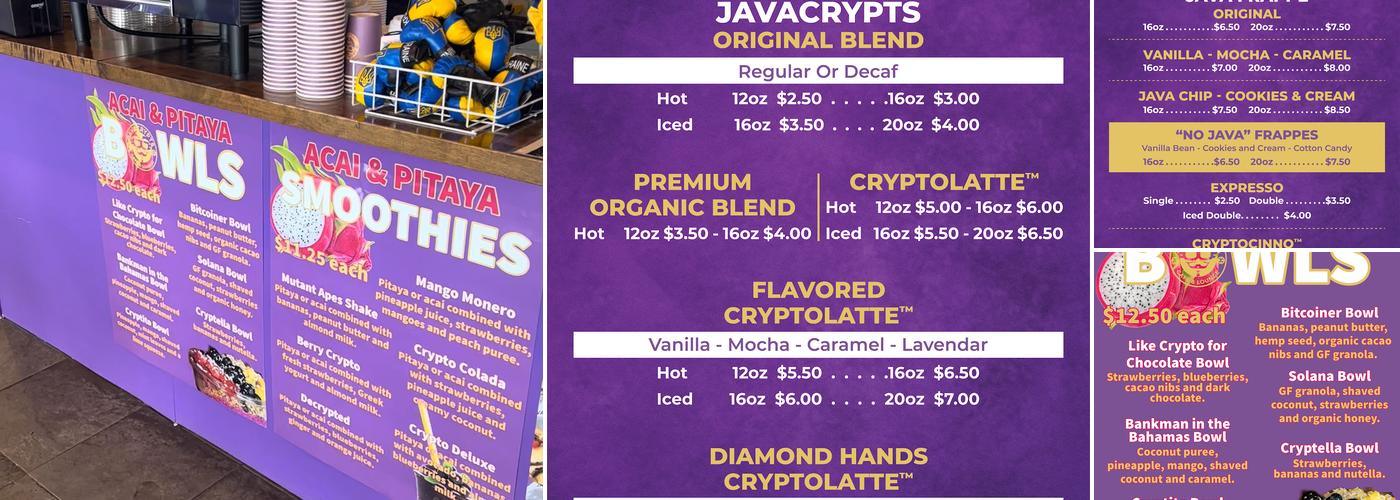 JAVACRYPTS Menu