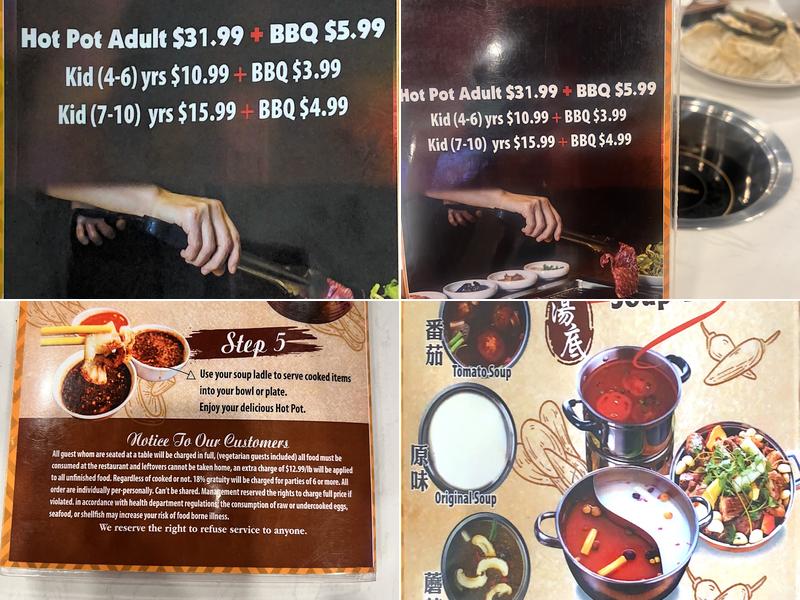 Dragon Hot Pot & BBQ Menu