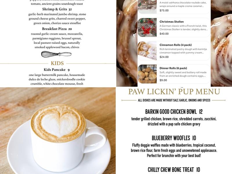 Godfrey's Menu