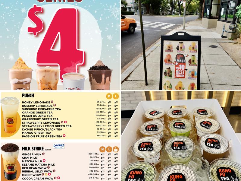 Kung Fu Tea Menu