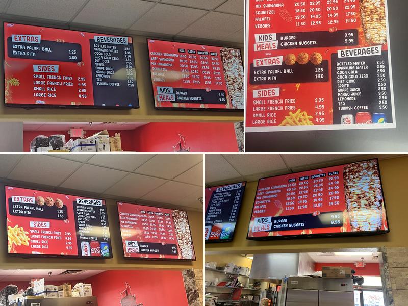 Shawarma Paradise Las Vegas Menu