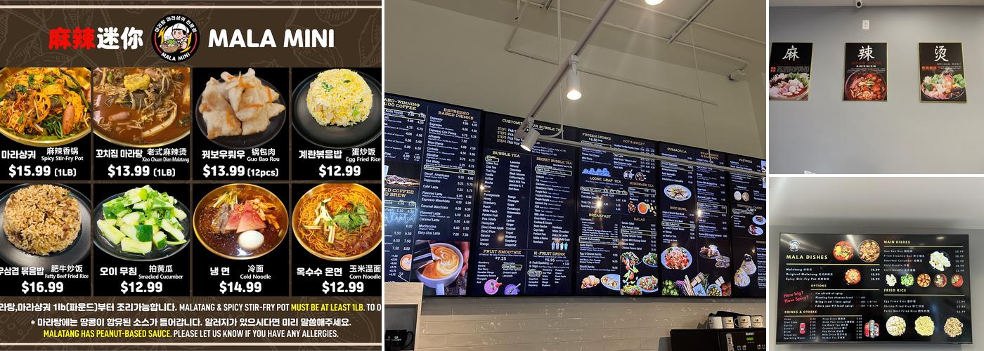 Mala Mini Menu
