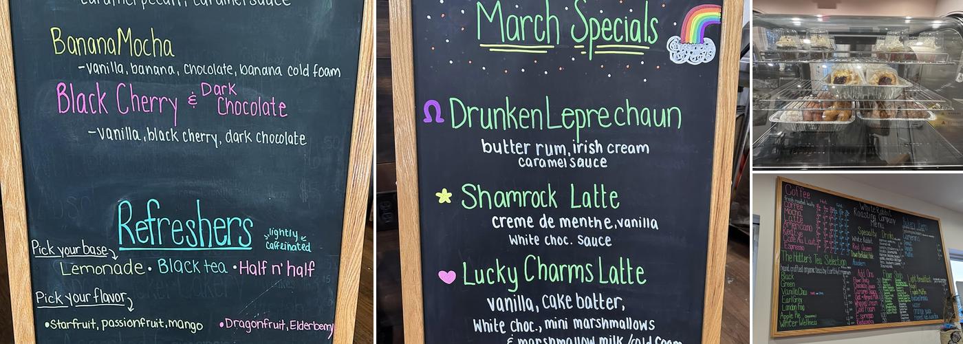 White Rabbit Roasting Co Menu
