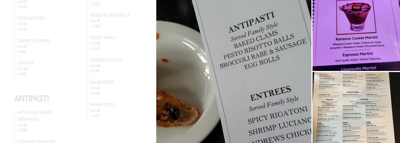 ITA Kitchen - Patchogue Menu