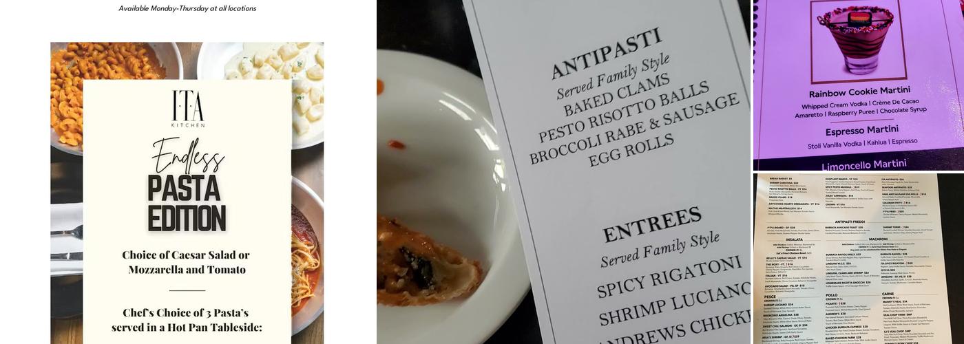 ITA Kitchen - Patchogue Menu