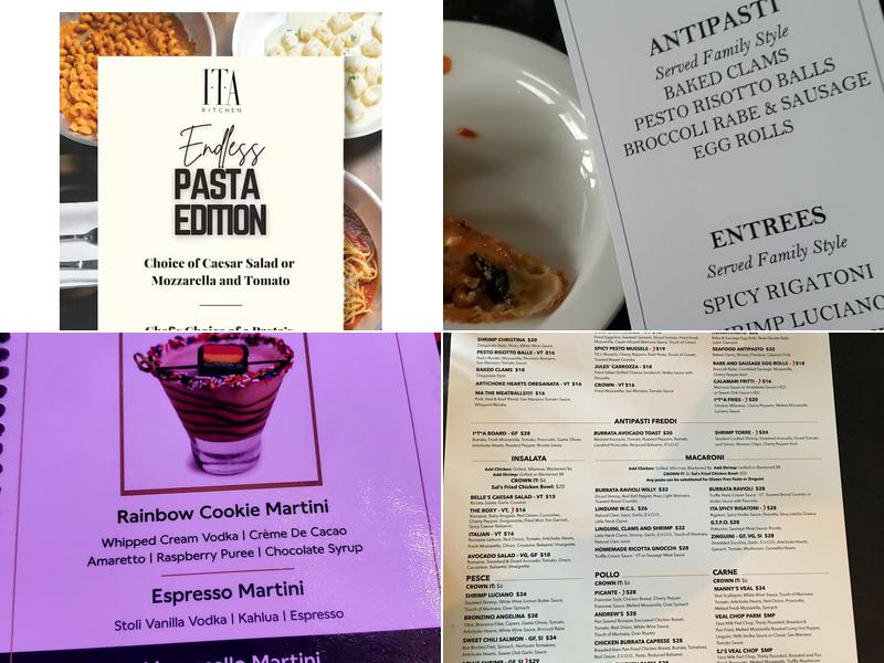 ITA Kitchen - Patchogue Menu