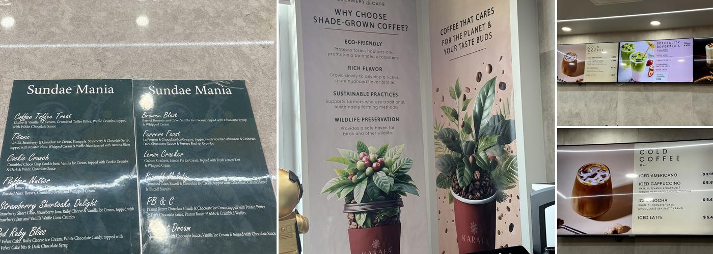 Dumont Creamery & Cafe Menu