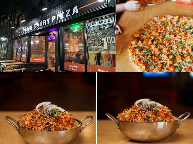 Fusion Curry Pizza