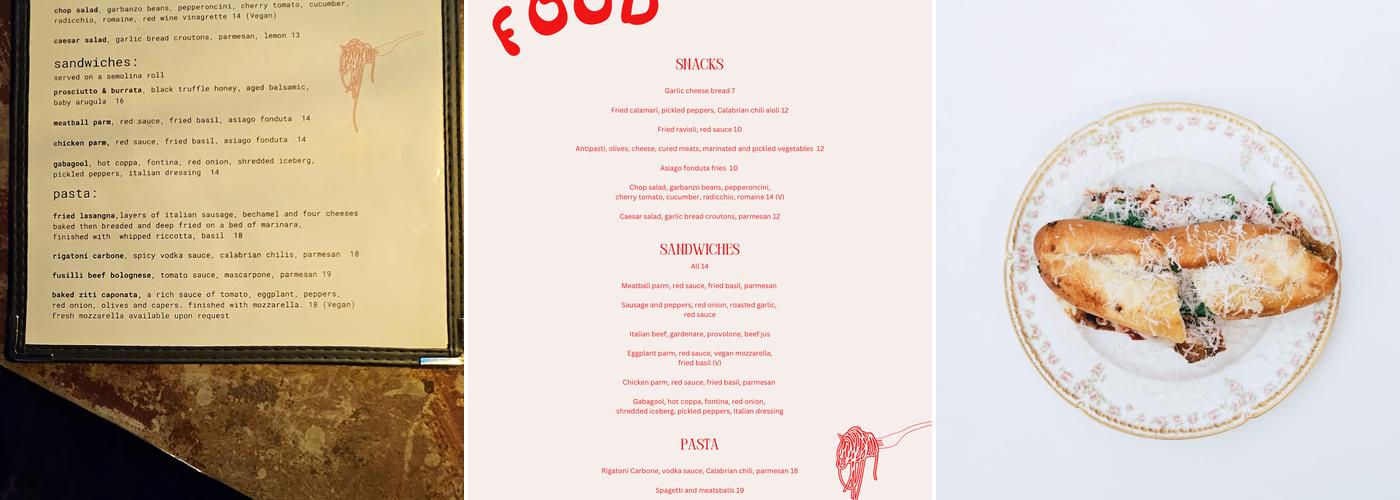 Sit Tite Menu