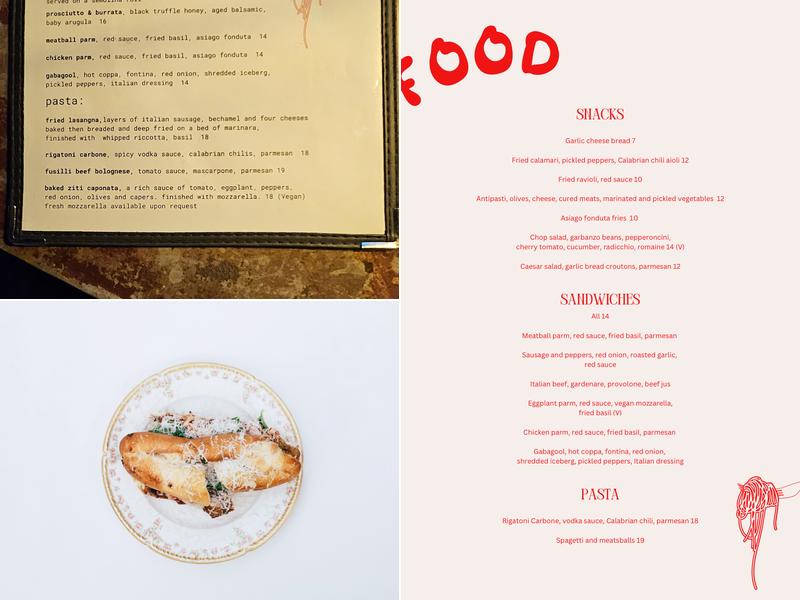 Sit Tite Menu