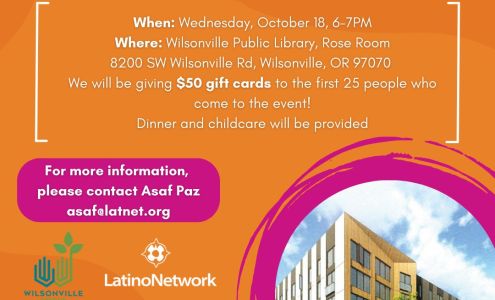 Wilsonville Community Sharing- Food bank OPEN TUESDAY ONLY