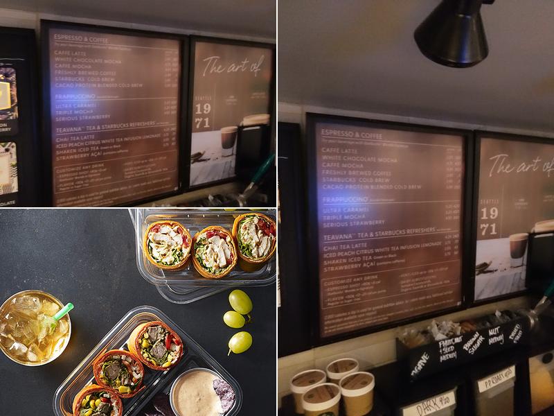 Starbucks Menu
