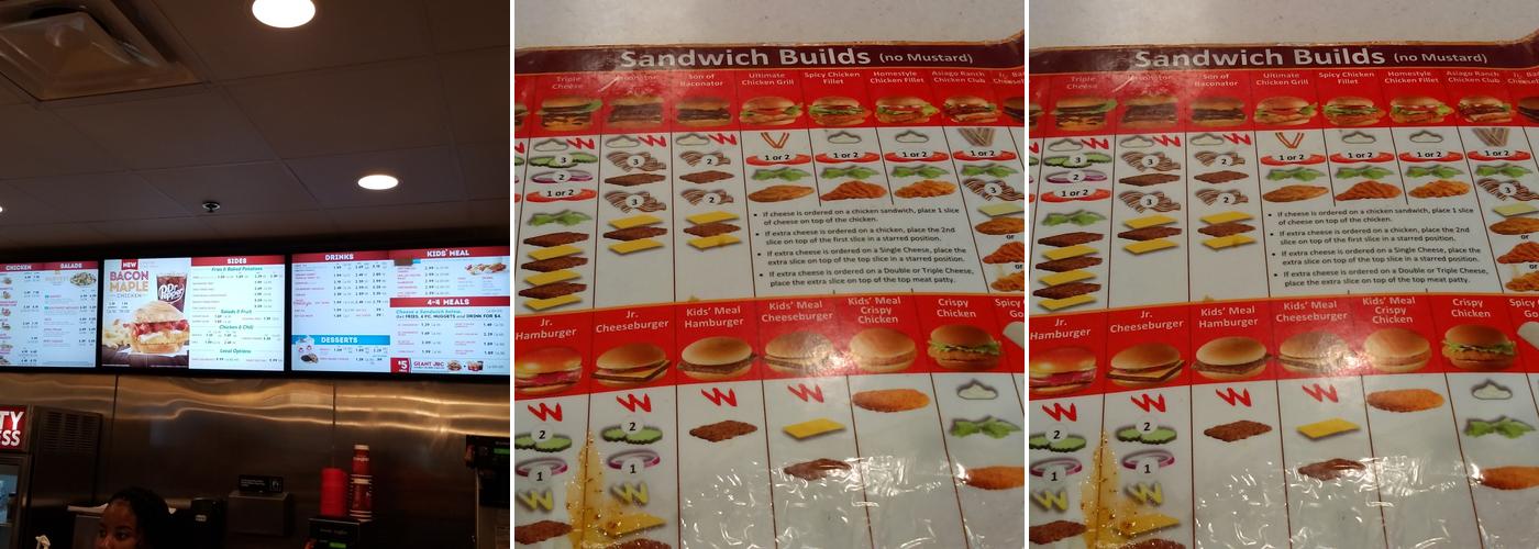 Wendy's Menu