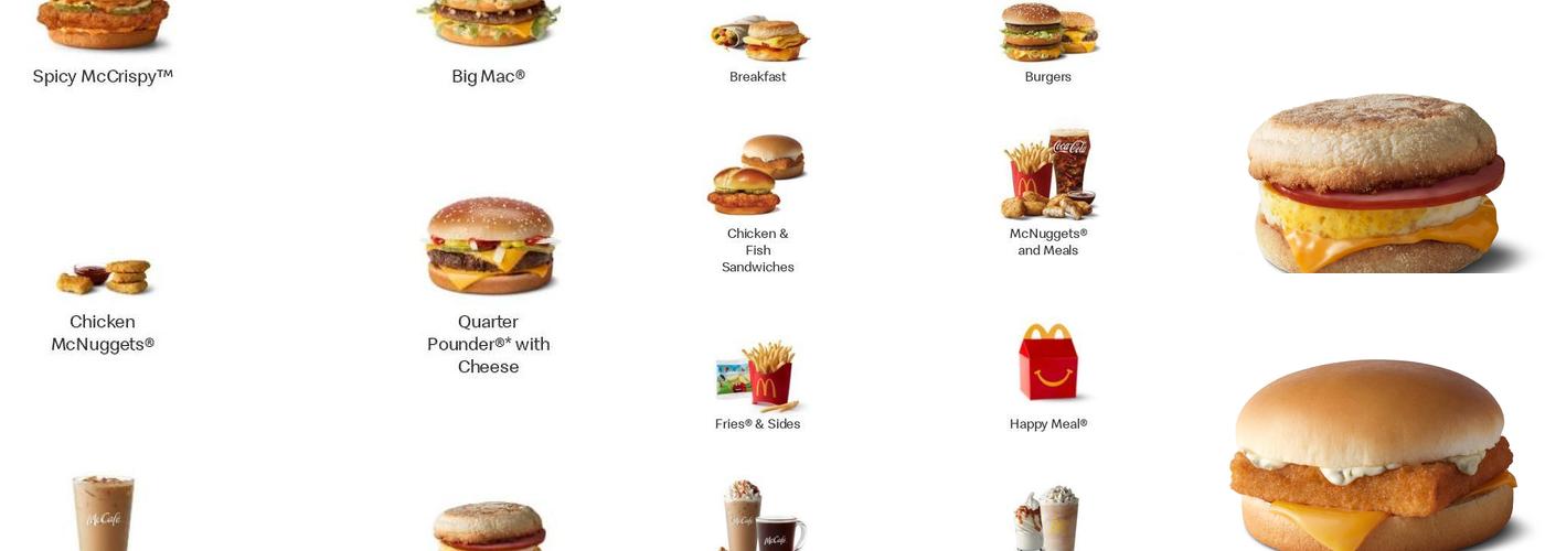 McDonald's Menu