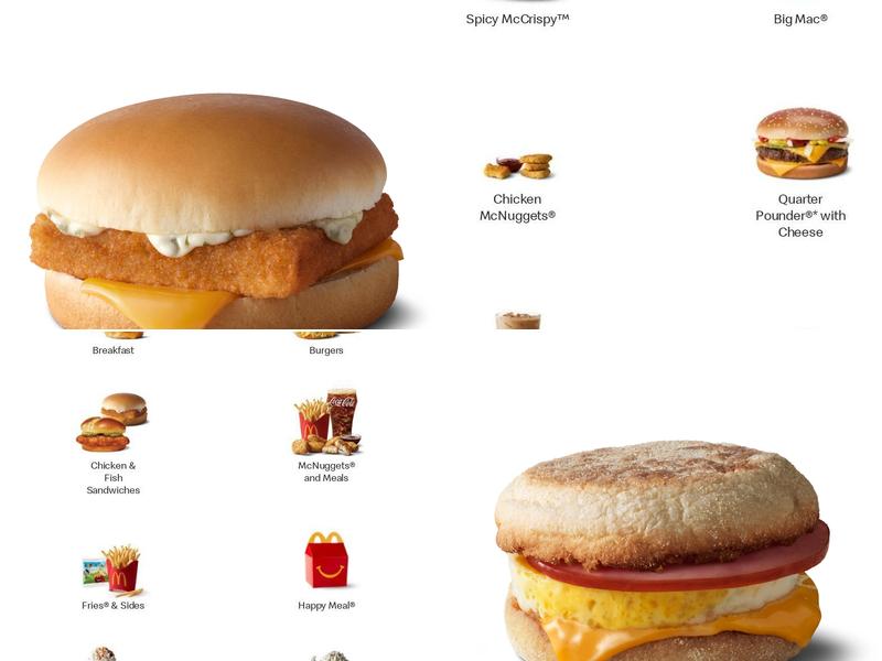 McDonald's Menu
