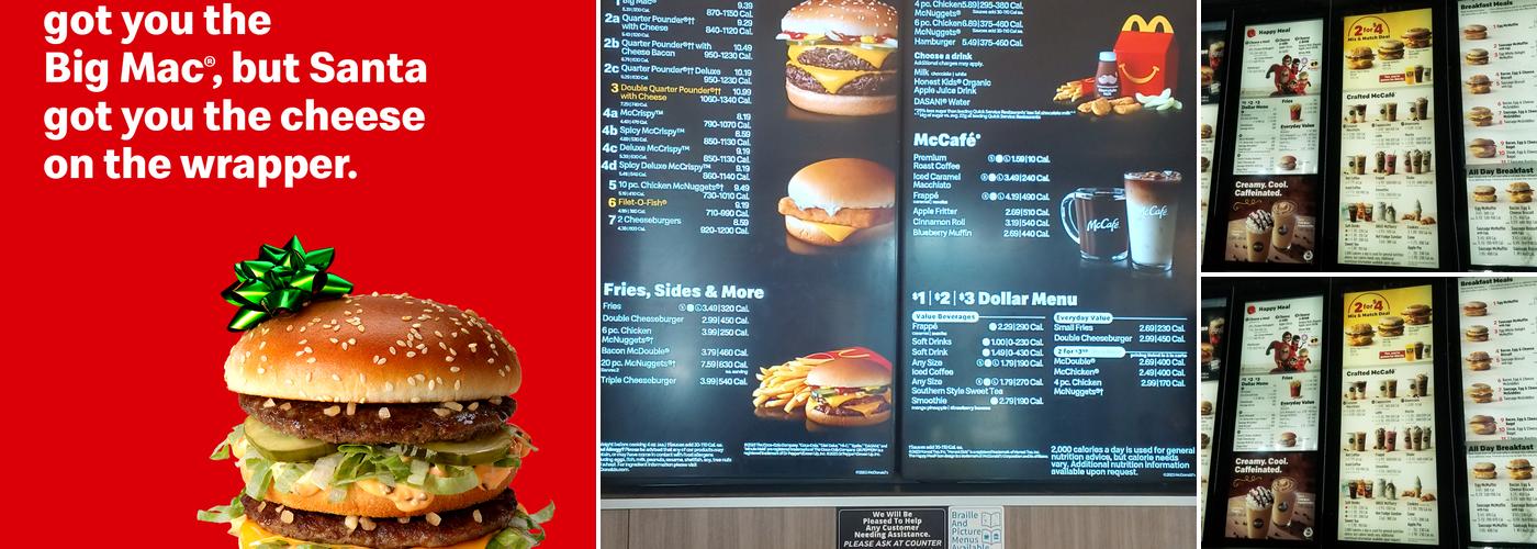 McDonald's Menu
