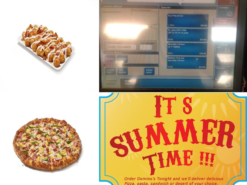 Domino's Pizza Menu