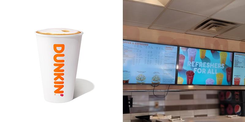 Dunkin' Menu