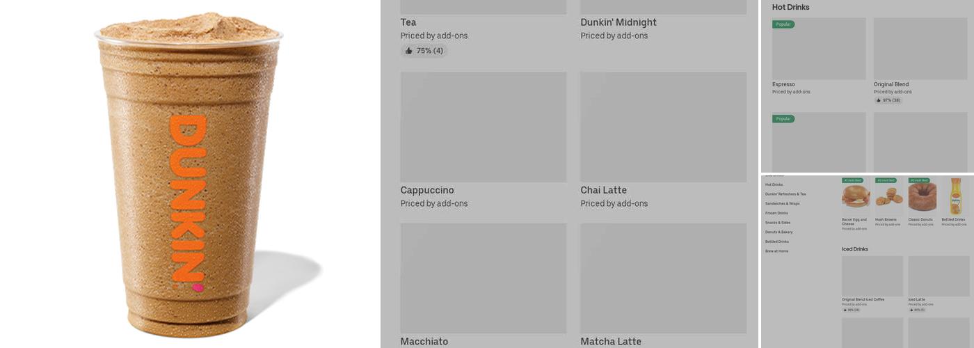 Dunkin' Menu