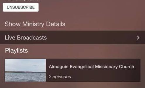 Almaguin Evangelical Missionary Church South River