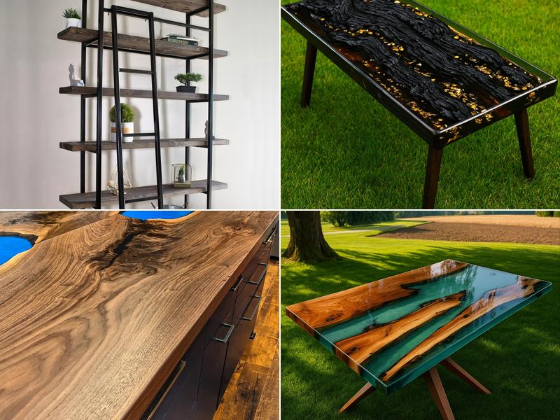 Tablerustique Époxy tables