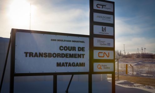 Cour de transbordement de Matagami Matagami