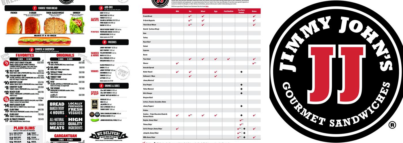 Jimmy John's Menu