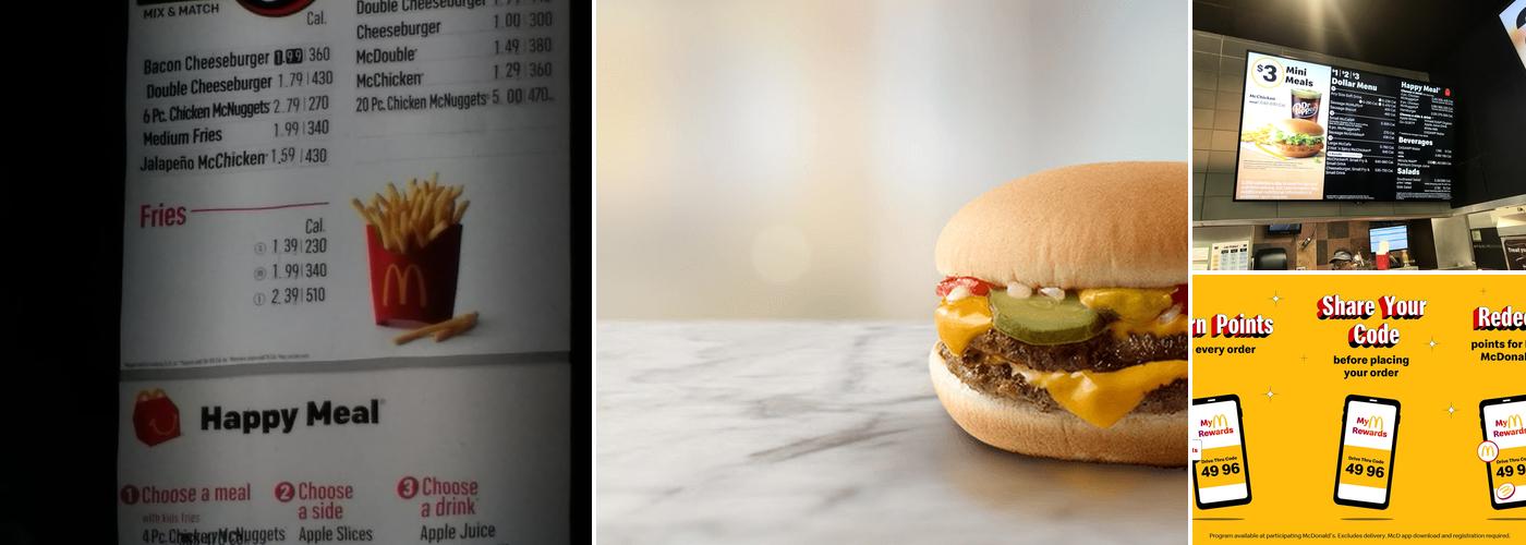 McDonald's Menu