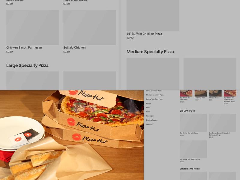 Pizza Hut Menu