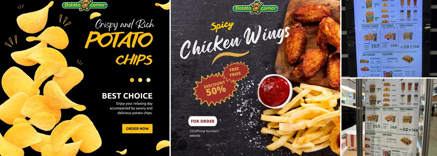 Potato Corner Menu