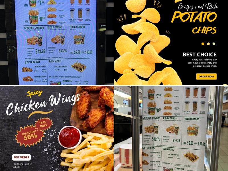Potato Corner Menu