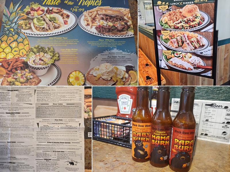Black Bear Diner Tonopah Menu