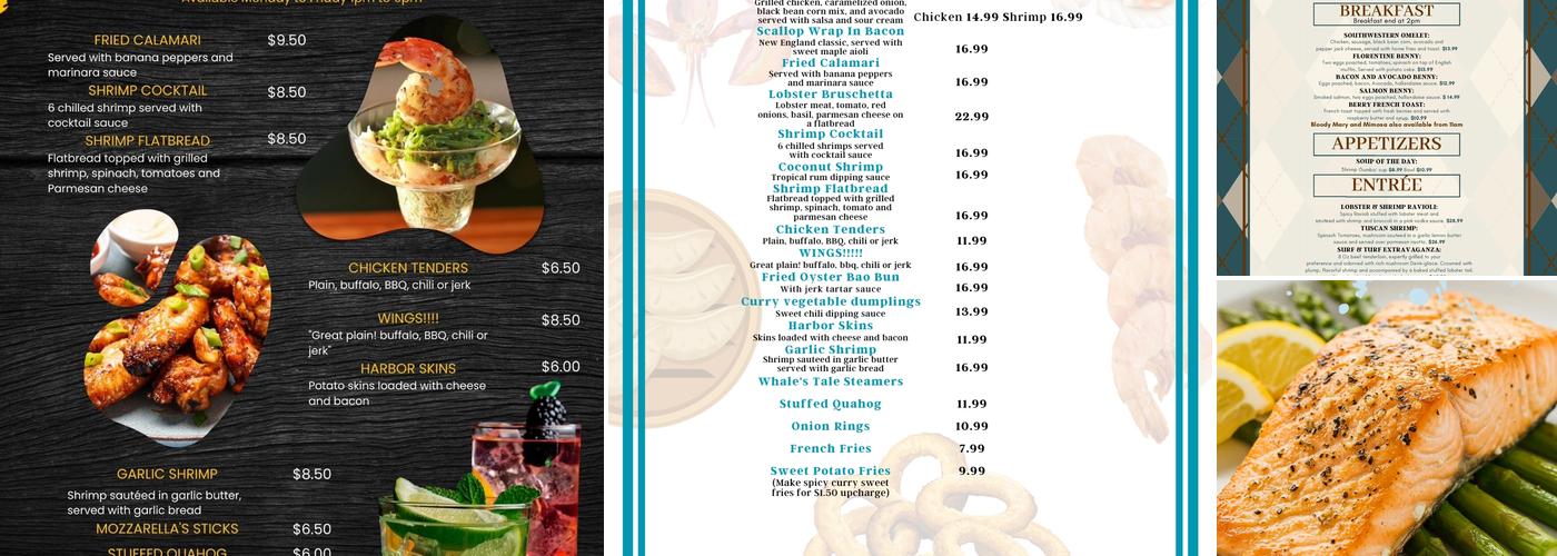 Moonfish Restaurant Menu