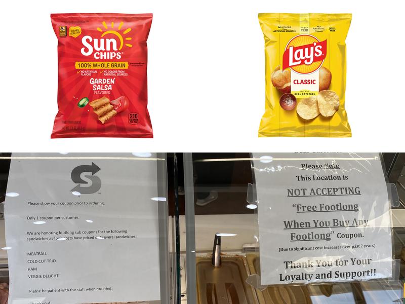 Subway Menu