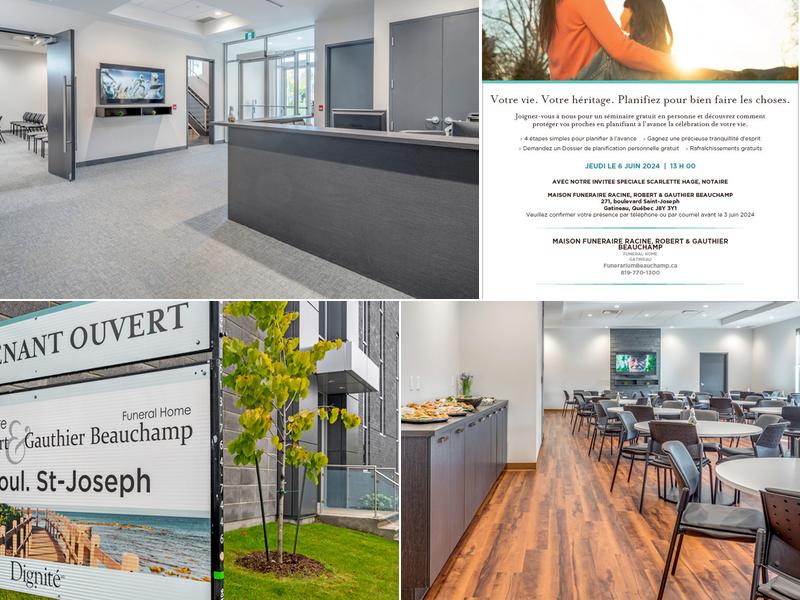 Maison funéraire Racine, Robert & Gauthier Beauchamp Funeral Home