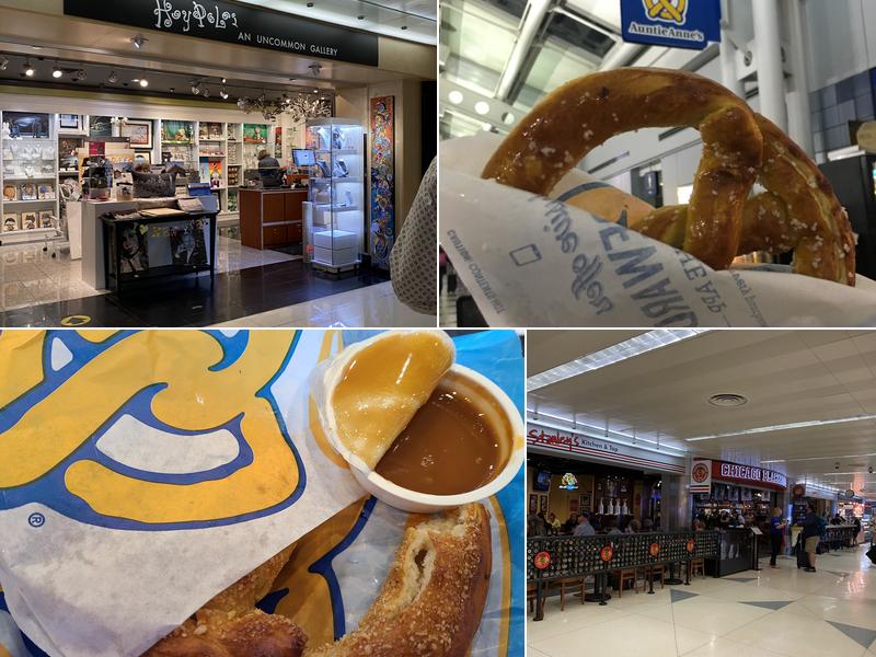 Auntie Anne’s pretzels Terminal 2