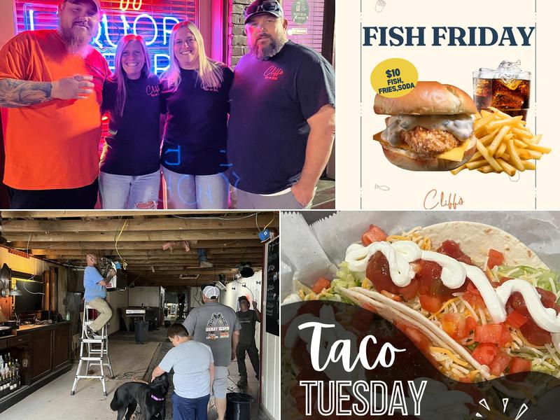 Cliff’s Bar and Grill 113 E Main Cross St, Edinburgh