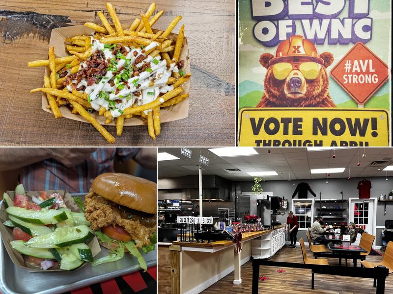 Hustle Wing Co. 3754 Brevard Rd #117, Horse Shoe