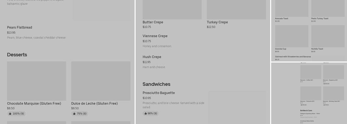Elixir Espresso Bar Menu