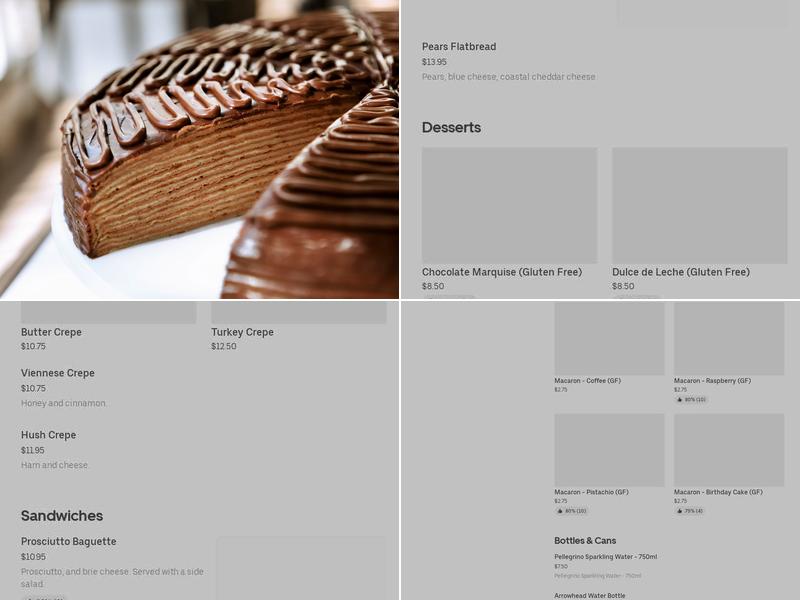 Elixir Espresso Bar Menu