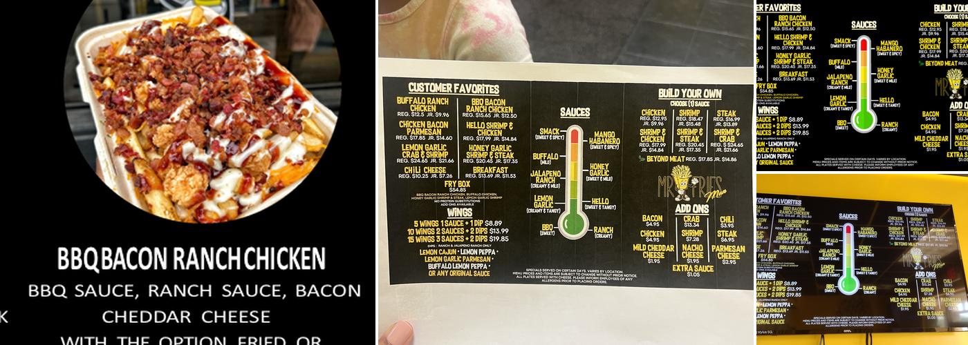 Mr. Fries Man Peoria Menu