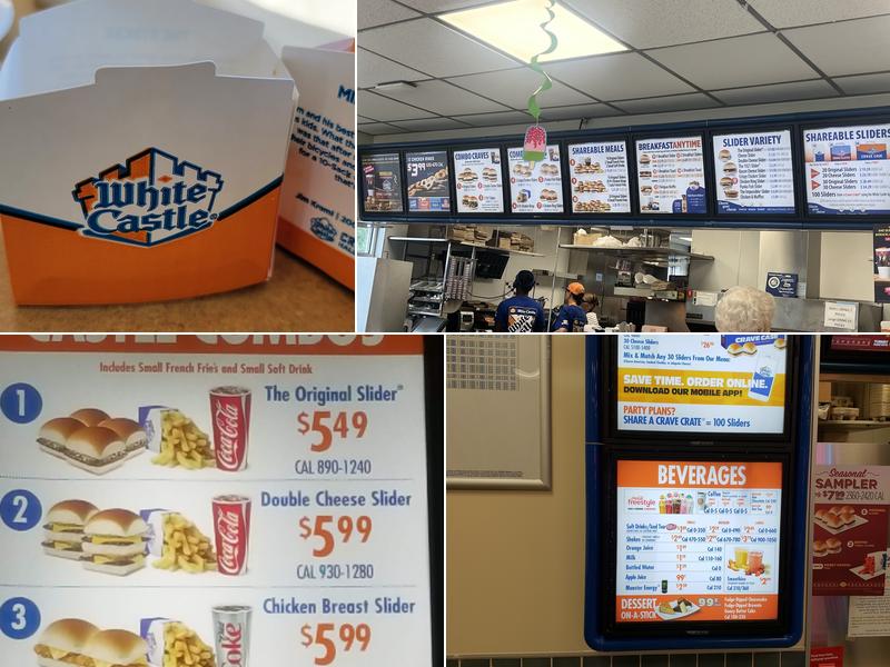 White Castle Menu