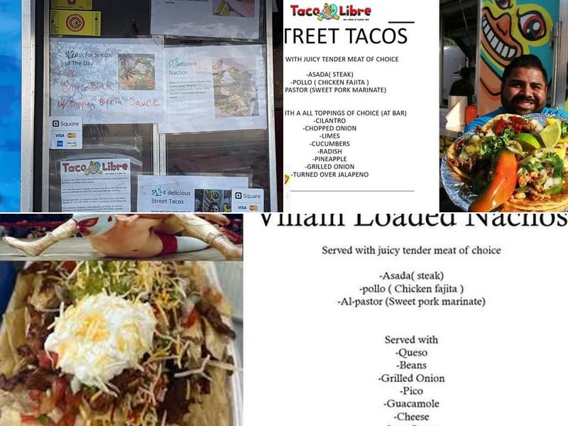 Taco Libre Menu