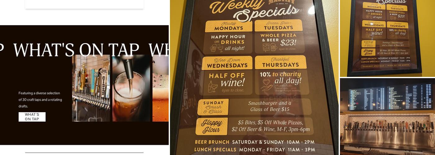 Mastiff Kitchen La Mesa Menu