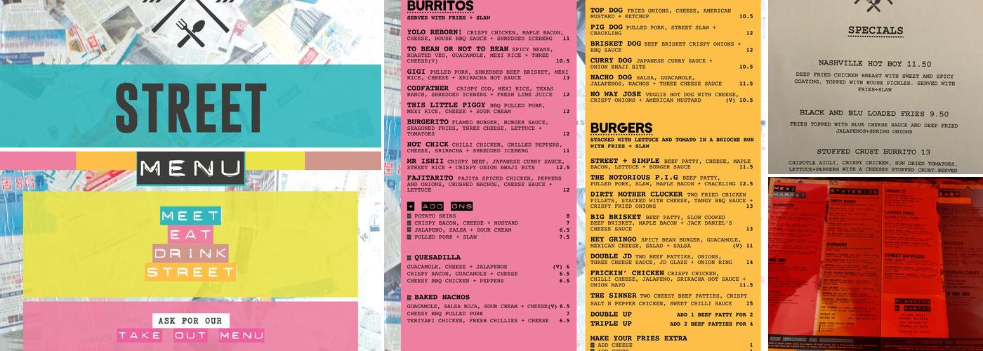 Street Menu